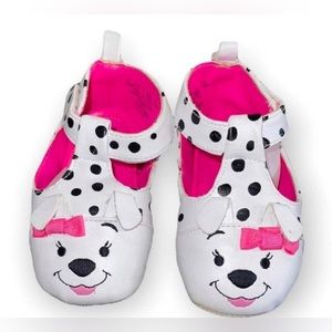Disney Baby Girls 101 Dalmatians Crib Shoes